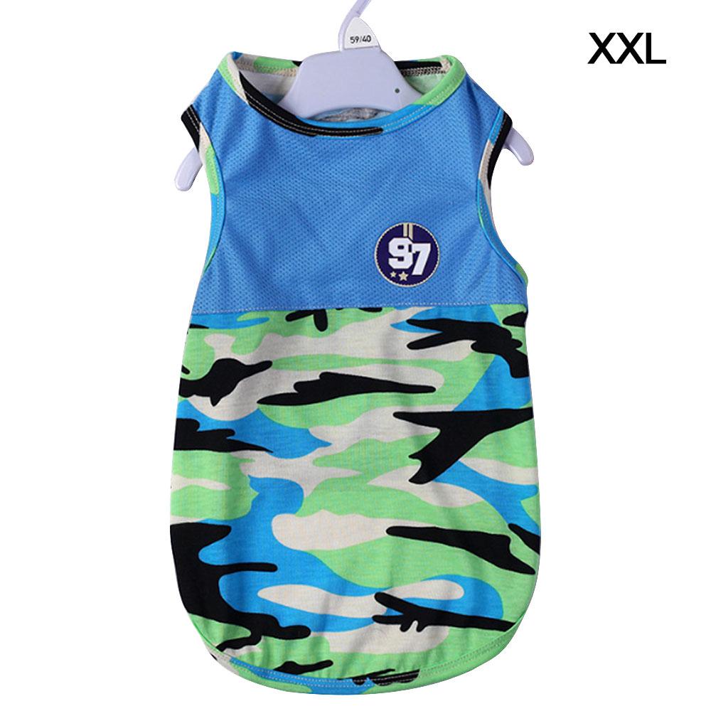 

Одежда для собак Летний жилет Pet Teddy Маленькая собака Золотистый ретривер Большая собака Футболка