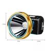 Night Fishing Rechargeable Strong Light Headlight Led Waterproof Head-Mounted Induction