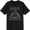 Hot Sale Dragon Throne Logo T-Shirt Short Sleeve Casual 100% Cotton O-Neck Summer Mens T Shirt Size S-3XL - Men's Summer Cott...