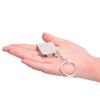1.2m Retractable Tape Measure Keychain: Dual Scale Inch/Metric, Stylish, Portable Alloy Tool