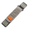 24mm Nylon Watch Strap Smart Watch Band Replacement Sport Watch Wristband for 9 Baro/ 9/7/D5i Grey