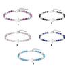 Hand-making Round Beaded Bracelet Religious Bracelet Natural Stone Bangles Stone Bracelet Present for Woman and Man