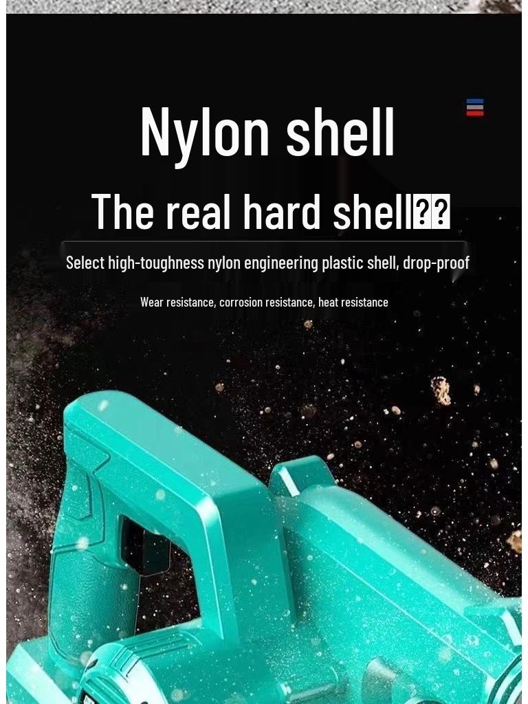 Rechargeable High-Power Lithium Battery Hair and Dust Blower for Home and Car Use