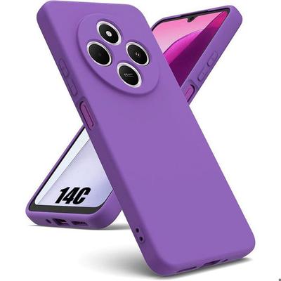 Case for Xiaomi Redmi 14C, Soft Protection Purple - EFConnection®