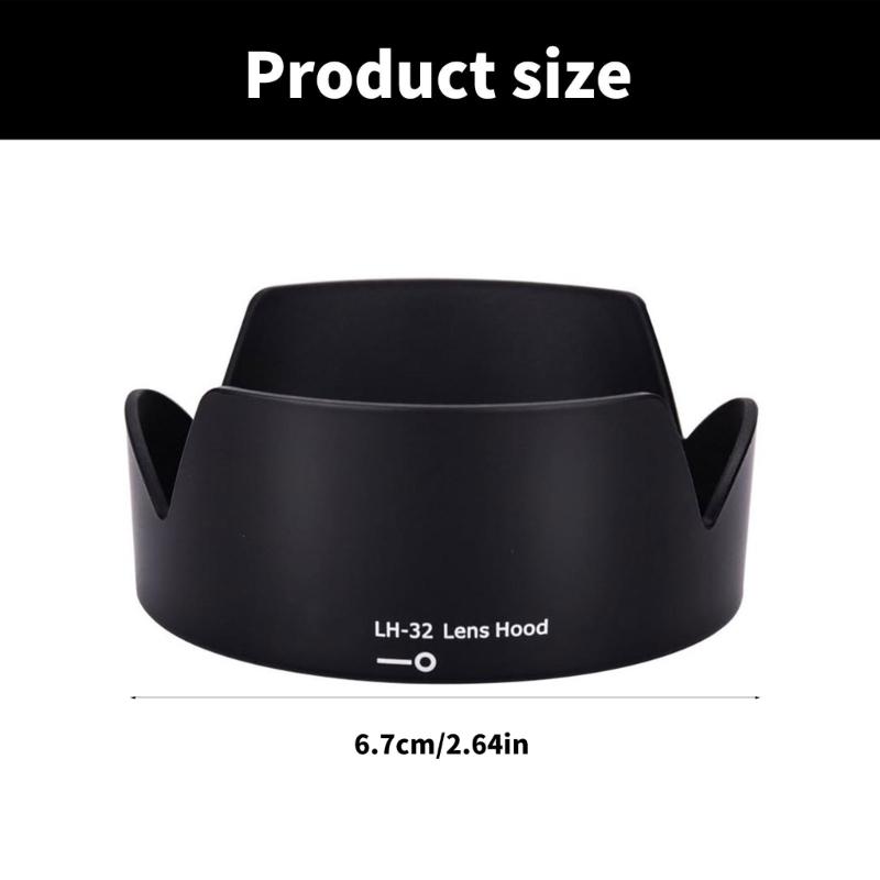 Lens Hood Reversible Guard For S DX 18-140mm 18-105mm 18-135mm 18-70mm Ensures Clear Photography