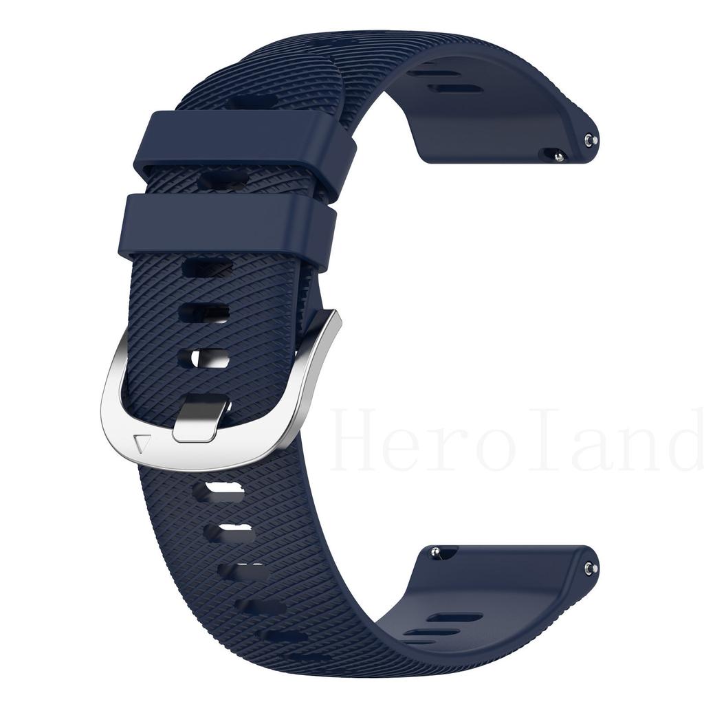 Silicone 18mm 22mm Watchband For Garmin Forerunner 255S Vivoactive 4S 3S Strap Wristband For Garmin Forerunner 255 Venu 2 Band