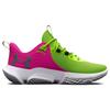 Under Armour Unisex Flow FUTR X 2 Basketball Shoes Lime Surge/Rebel Pink 3026288-300