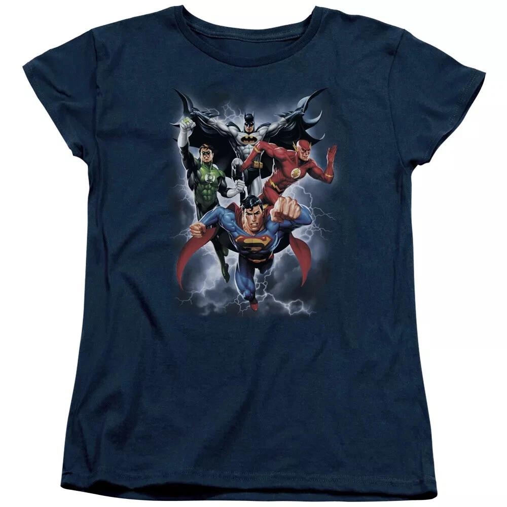 

Justice League Of America The Coming Storm Women s T-Shirt 4XL