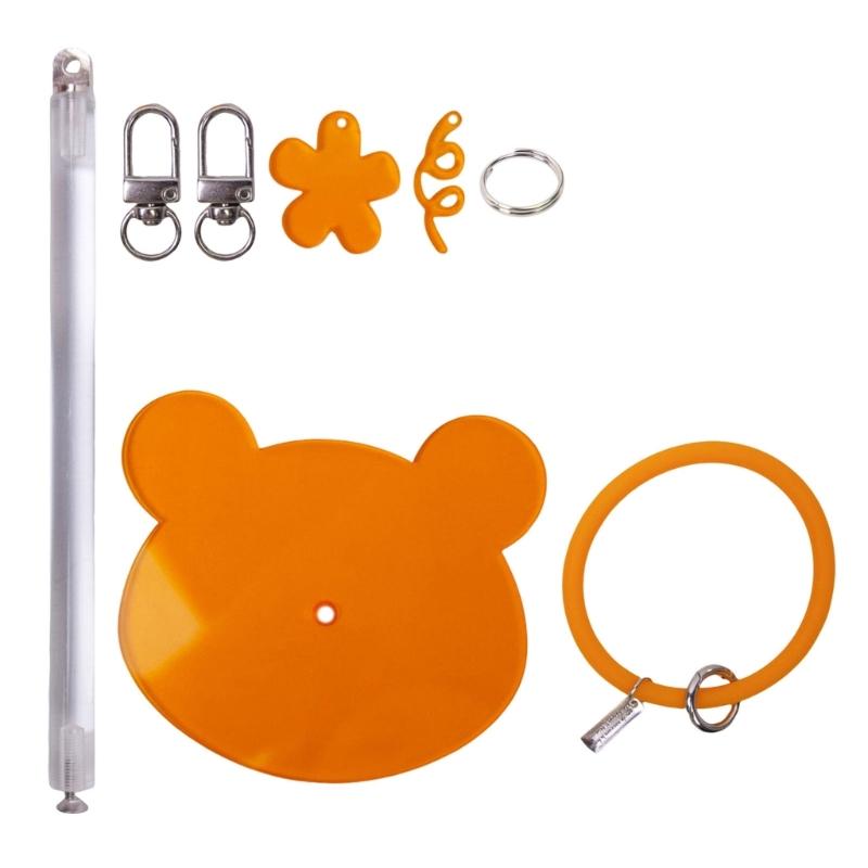 Handgelenk-Garnspender Acryl Tragbarer Handgelenk-Garnhalter mit Silikon-Handgelenkband zum Stricken Häkeln Basteln