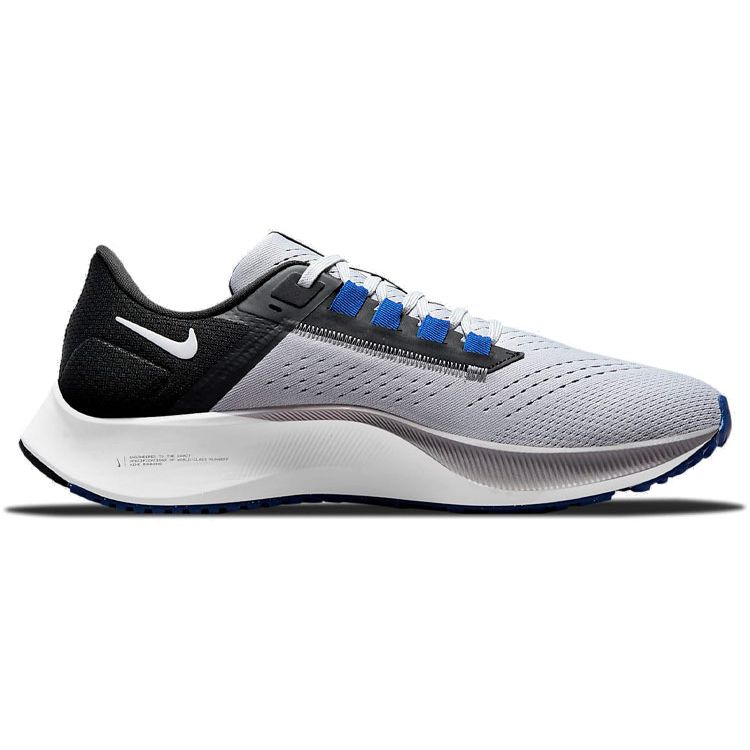 Nike Air Zoom Pegasus 38 Wolf Grey Men Sneakers Black Hyper-Royal White CW7356-006