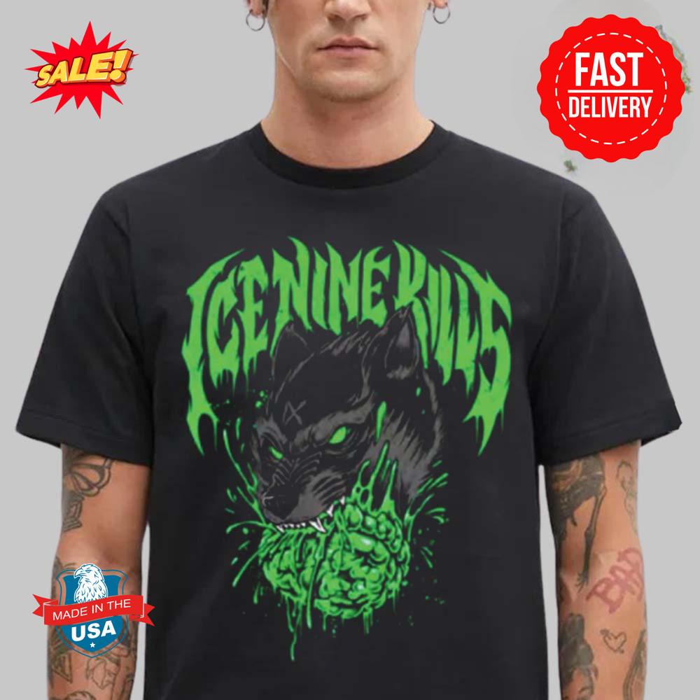 Классическая футболка Ice Nine Kills INK Wolf L