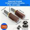 5PCS Carbon Brushes For Vacuum Cleaner Motor Fit Most Brands Sturdy Construction For Enhancing Performances