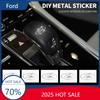 Hot 2025 Hot For Ford 3D Metal Emblem Sticker Car Interior Decoration Styling Decals For Ford Focus 2 3 Mondeo Fiesta Kuga Range