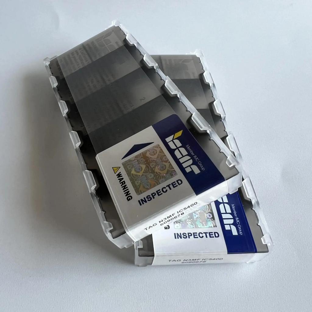 ISCAR / TAGN3MF IC5400 / Industrial indexable carbide inserts 10 Pcs