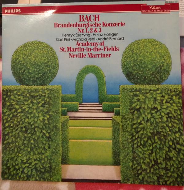 

LP Record JOHANN SEBASTIAN BACH THE ACADEMY Brandenburgische Konzerte Nr. 1 2 4000761 Philips Classic Netherland Classical Used