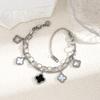 Colorfast Korean-Japanese Titanium Steel Women's Bracelet - Versatile, Fashionable Hand Jewelry.