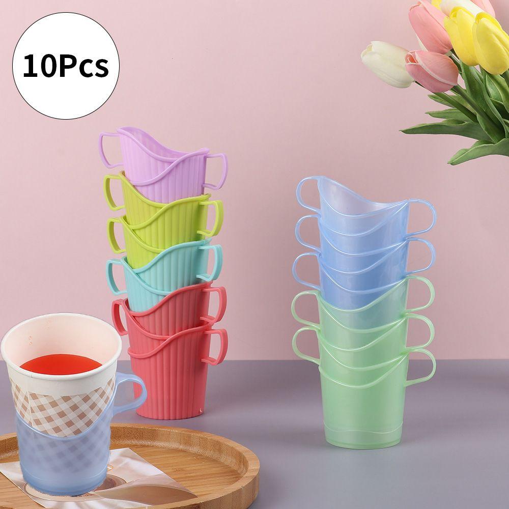 Useful Creative Thickening Disposable Cup Accessories Cup Holder Anti-scalding Gadgets Mug Sleeve