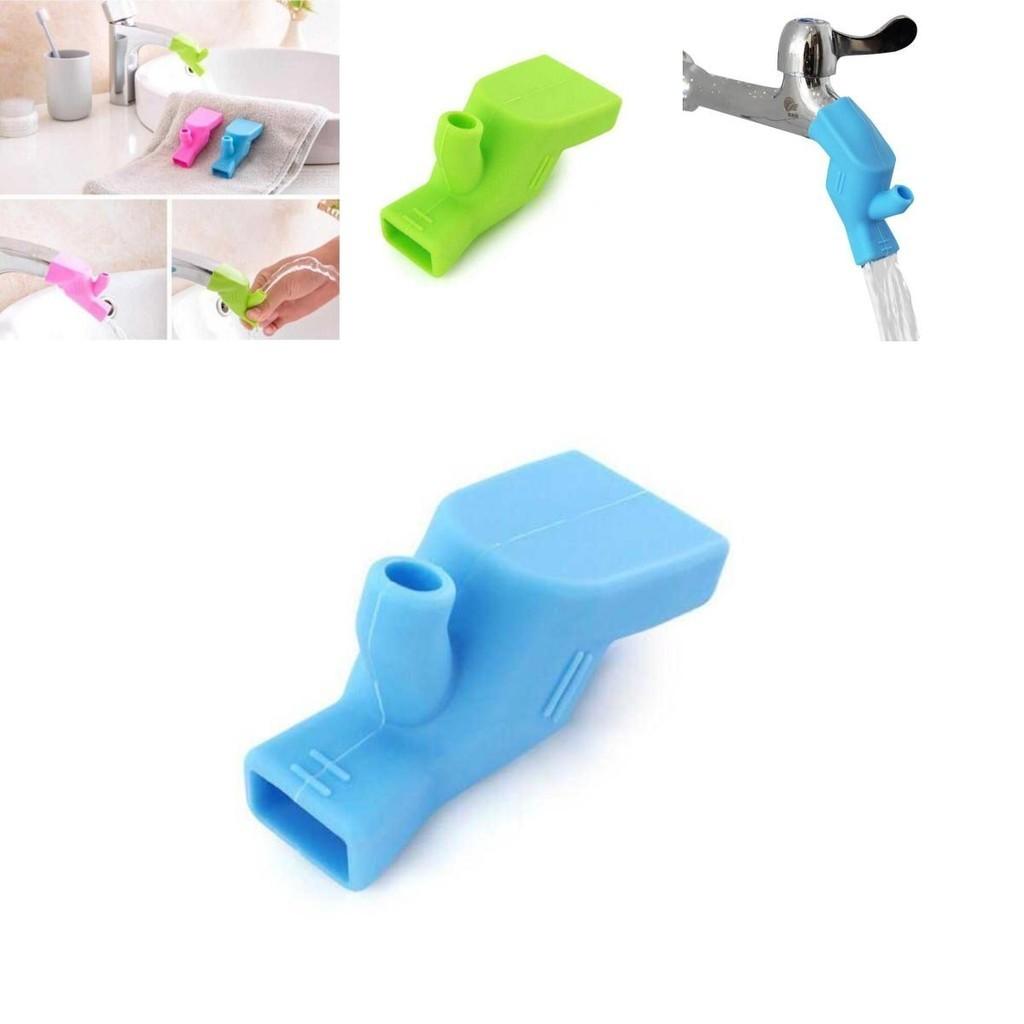 Silicone Water Tap Extender For Children With Splash-proof Features And Soft Grip