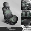 Jetour Shanhai T2 Five-Seat Full Leather Car Seat Cushion - New Model, Four Seasons.