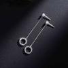Earrings, High-End Tassel Earrings, Women'S Simple Long Irregular Circle Earrings, Temperament