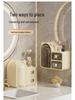 High-End Rotating Makeup and Skincare Organizer with Dust-Proof Drawers
