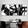 Black Abstract Wall Posters Pictures Vintage Scandinavian Decor Canvas Interior Paintings Living Room Home Decoration