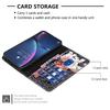 כיסוי עור לטלפון עם הדפסת דוגמה מעמד ארנק עבור Samsung Galaxy A55 5G