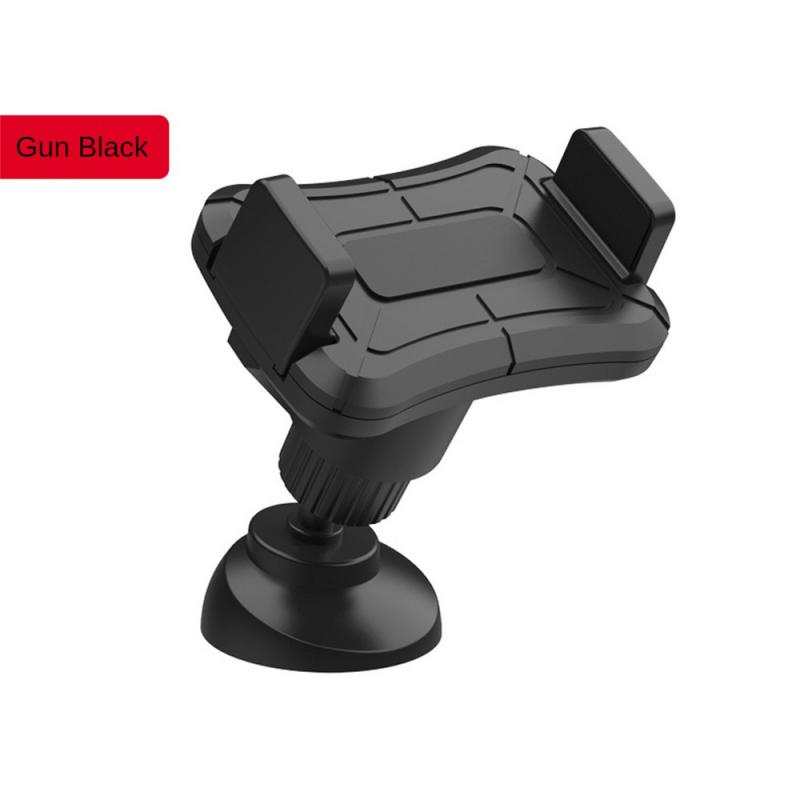 

Автомобильный держатель для телефона с вращающейся на 360 ° присоской, четырехточечным механическим замком, центральная консоль, навигационный кронштейн для телефона