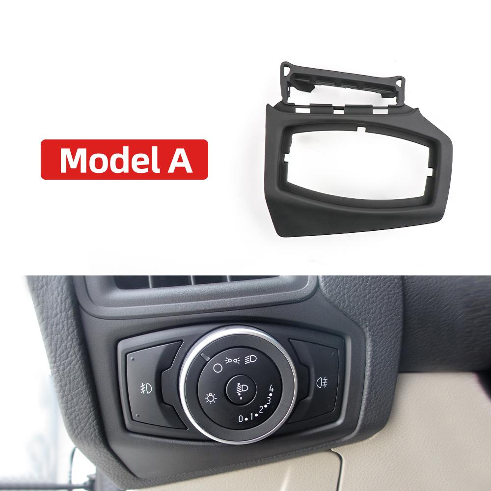 Headlight Switch Frame For Ford Focus AUTO Interior Accessories For Focus Car Front Dashboard Lamp Switch Cover Trim 2012-2018