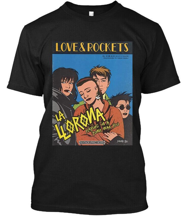 Limited NEW Love and Rockets English Alternative Music Poster Logo T-Shirt S-5XL XXL