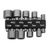 9/14Pcs Driver Hexagonal Power Nut Driver Drill Bit Tool Socket Wrench Set for Pneumatic Screwdriver Accessories