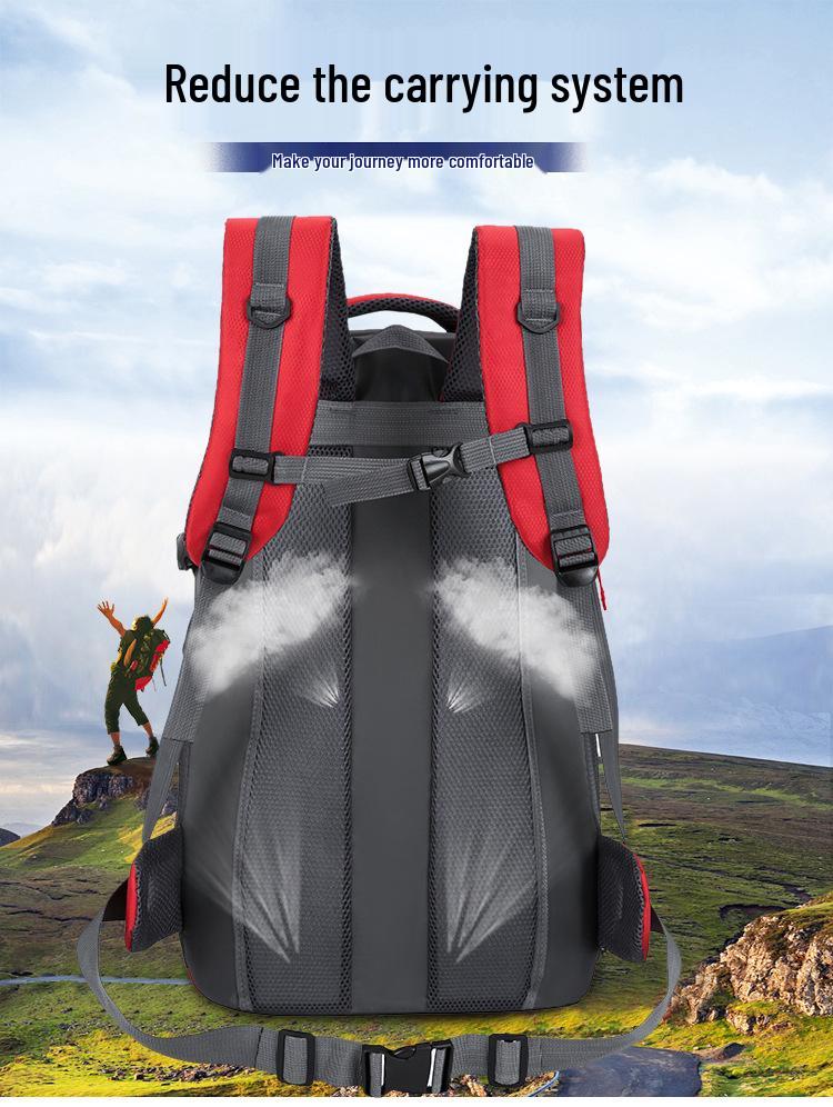 Men's Large Capacity Outdoor Backpack for Travel and Leisure