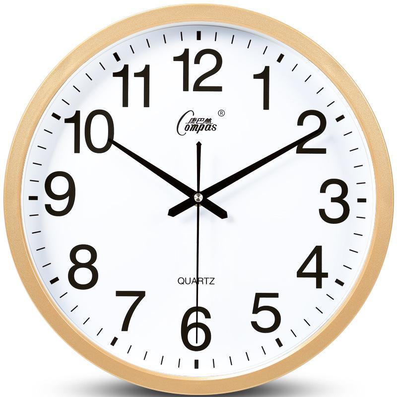 

Настенные часы Часы для спальни и гостиной Модные бесшумные настенные часы Настенные часы Простые креативные кварцевые часы для дома 14 inches