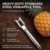 Stainless Steel Pineapple Corer Cutter Heavy Duty Two In One Fruit Tool For Home And Commercial Use