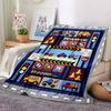 Custom Name Cute Cars Theme Printed Blanket - Perfect for Couch, Bed, Travel & Outdoor Use | Machine Washable, Cozy & Durable.