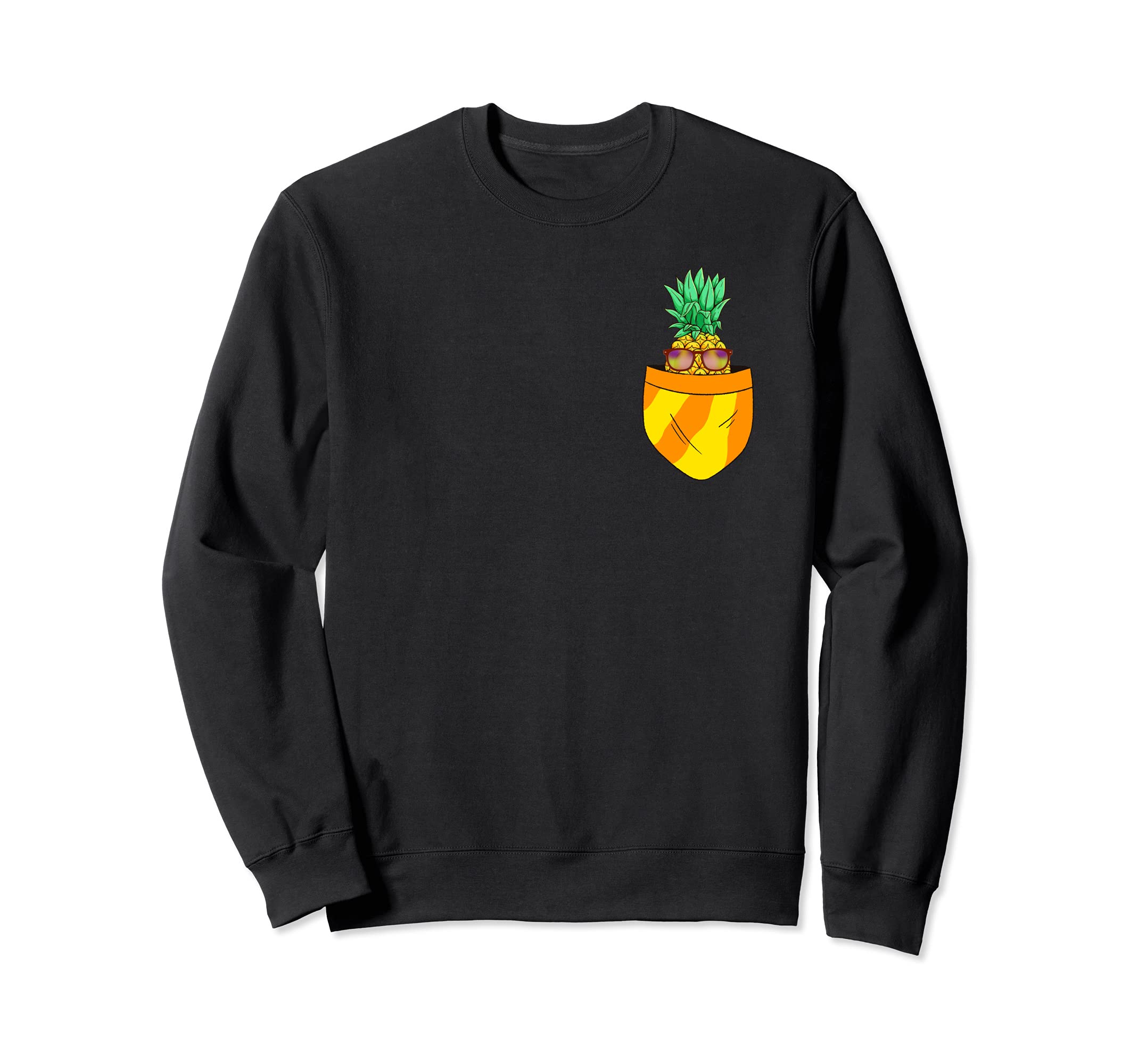 

Cute Pinne Maple Pocket Apparel Hawaii Lover Summer Sweatshirt чорний