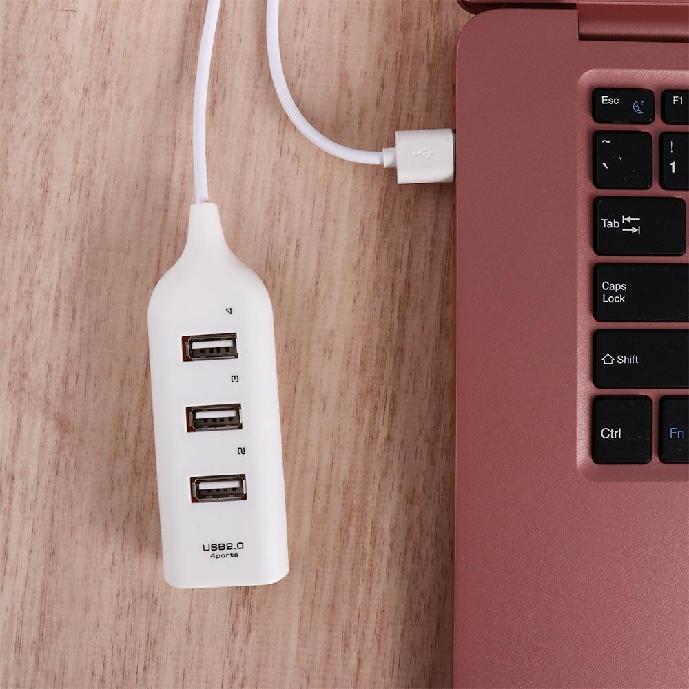 Computer Accessories Hub Adapter Notebook Receiver USB Splitter Multiple Expander 4 Port USB 2.0 Hub Power Adapter USB Hub