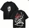 Avatar The Last Airbender Zuko Anime Lover Washed T-shirt Year Round Clothing High Quality Personality Clothes Plus Size Unisex New Model Couples Tee