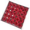 25PCS Valentines Day Soap Rose Bouquet DIY Artificial Flower Gift Set Long Lasting Realistic Blossom Soap Flower Arrangement