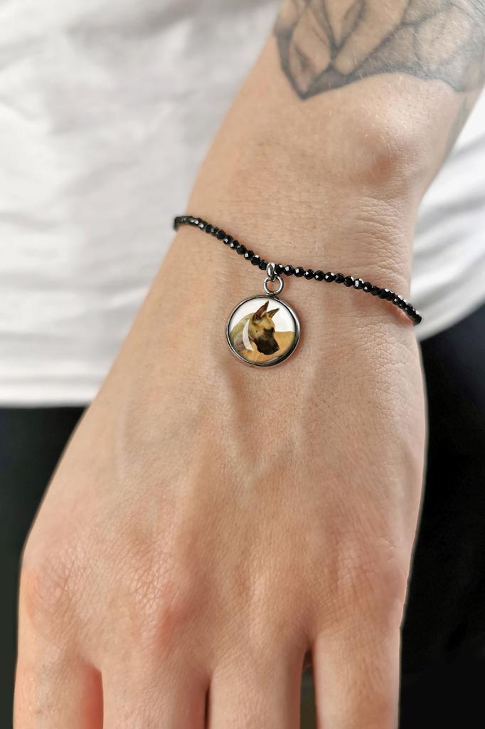 Akita, Akita Inu – Bracelet with your photo handmade, unique jewelry – Design 32 | Art-Dog