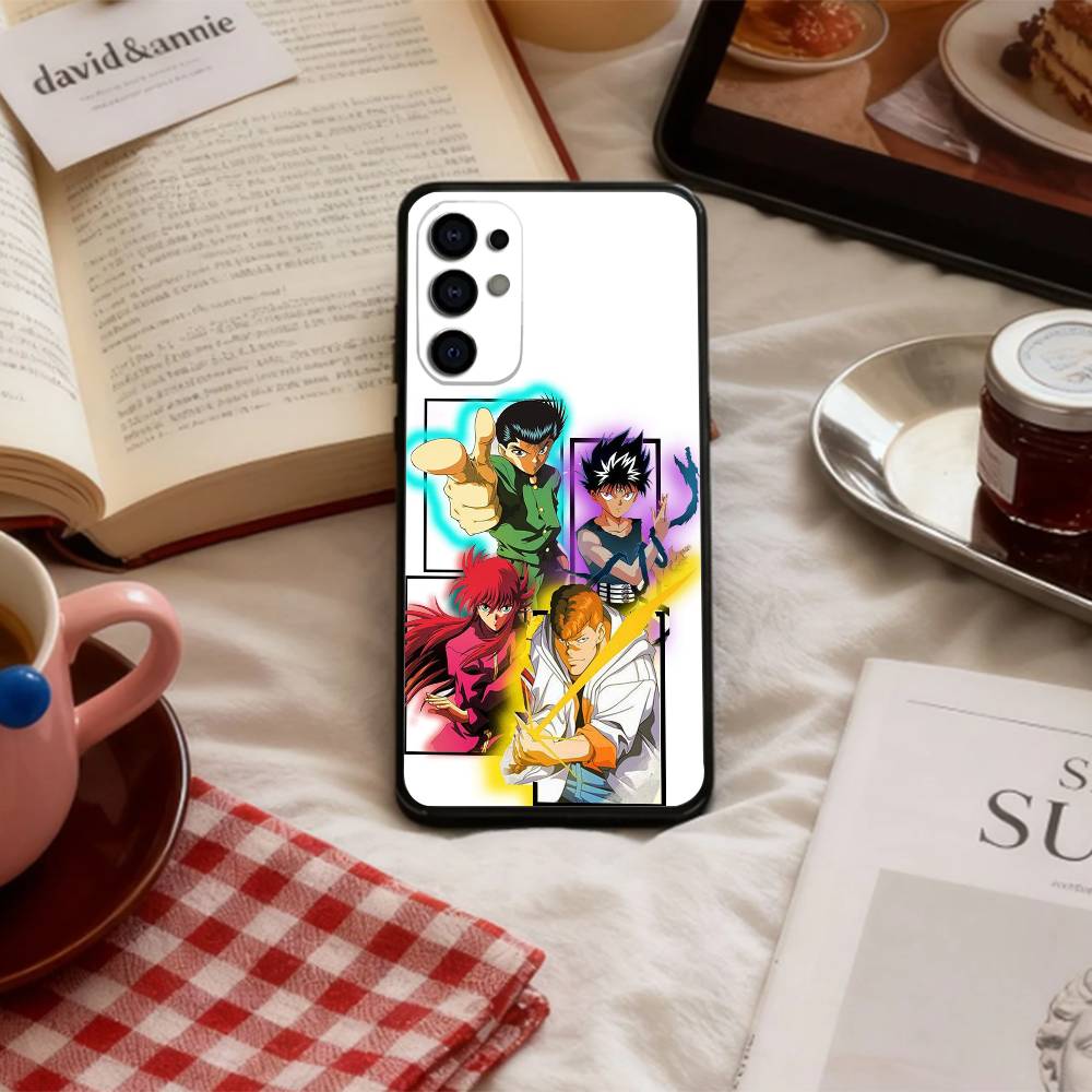 

Vintage 90s Anime Yu Yu Hakusho Phone Case For Samsung S 25,24,23,22,30,21,10,9,Ultra,Plus,Lite,FE,4,5 G Soft Black Case Samsung S23ULTRA5G