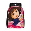 D-Doras and Friends Backpack Student  Lightweight Backpacks Polyester Style School Bags Outdoor Designer Rucksack