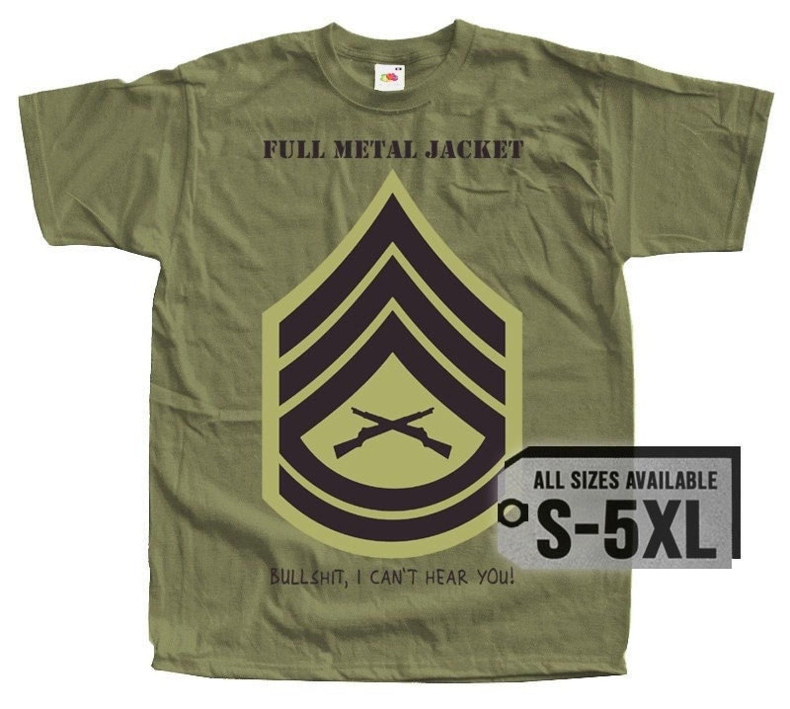 Full Metal Jacket V8 Poster Men T-Shirt all sizes S-5XL S