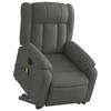 VidaXL Fauteuil Inclinable de Massage Électrique, Chaise de Relaxation avec Dossier et Repose-pied Réglables, Siège de Salon 3205353