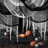 Halloween Gauze Cloth Creepy Blood/Black/White Fabric Gauze for Haunted House