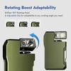 G5 Rechargeable EDC Flashlight 400 Lumens Dual Light Sources Mini Flashlight Portable Pocket LED Work Light for Outdoor Camping