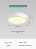 5-Zoll Ultra-Dünner Runder LED-Deckenstrahler für Gänge, Eingänge, Flure und Veranden