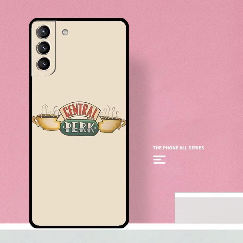 Central Perk Friends Phone Case For Samsung Galaxy S24 S26 Ultra S20 S21 S22 S23 S25 Plus S10 S25 FE Cover Coque