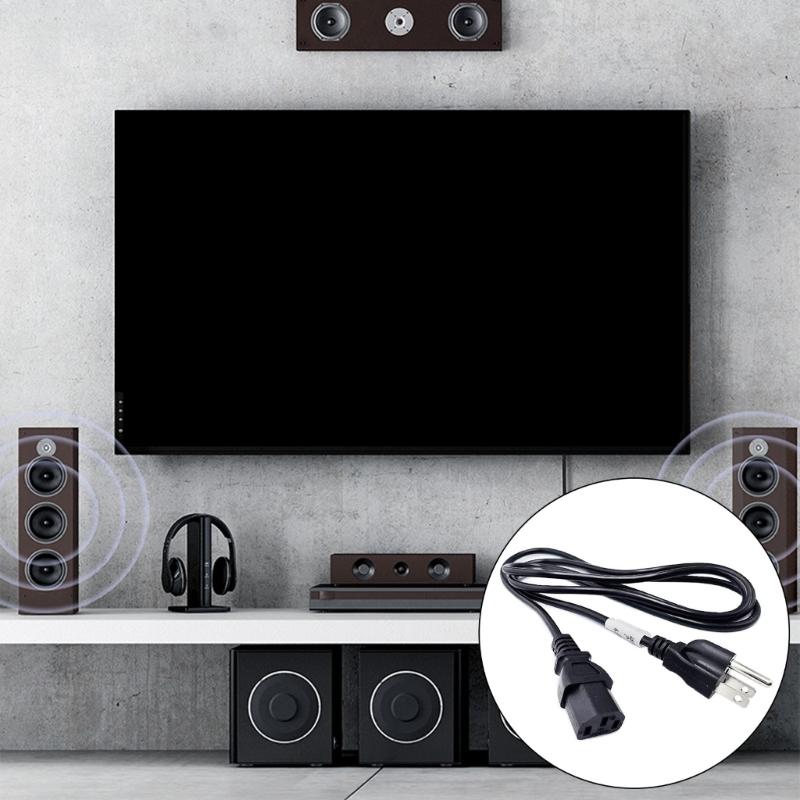 Heavy Duty 3 Prongs Plugs Power Cable Featuring 0.824mm² Coppers Wire And Plastic Housing For Home Appliances