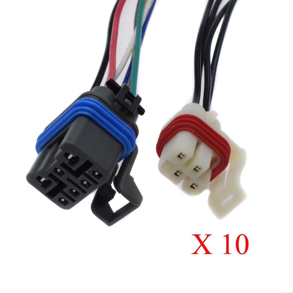 4 p & 7 p Neutral Safety Switch Wiring Connector Pigtail Harness Cable Plug MLPS : 15305887 88862288 15305925 88987185